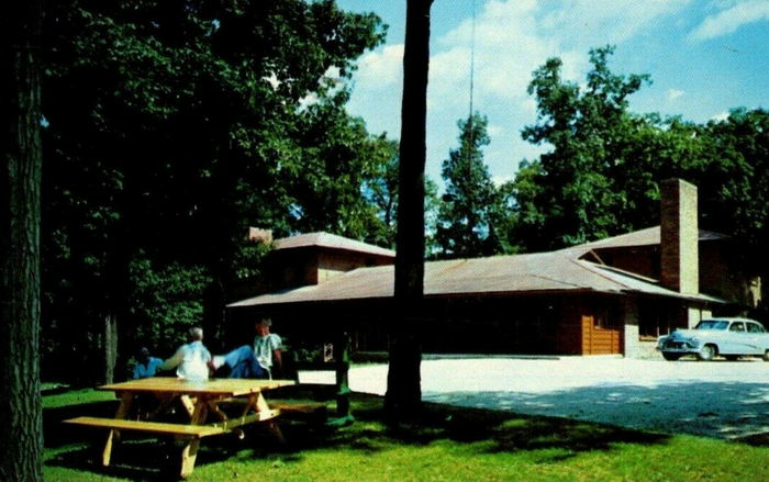 M.E.A. Camp - Old Postcard View (newer photo)